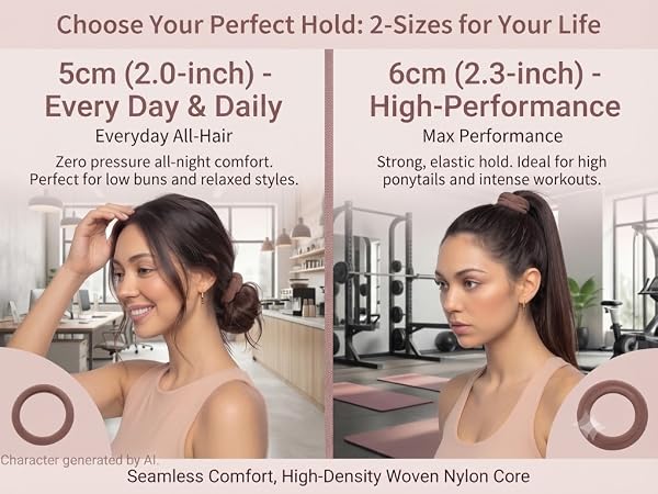 Selecting Dimensions Based on Hair Type, Hairstyle, and Usage Scenario