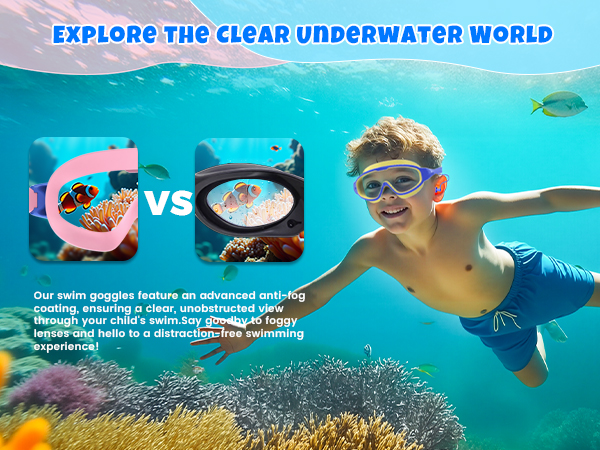 kids swim goggles