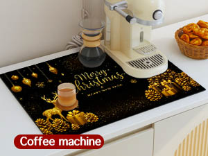 Christmas Stove Top Cover