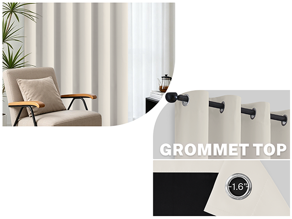 Gromment Curtains