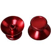 Timorn 2PCS Metal Aluminum Analog Thumbsticks Analogue Thumb Grips Joystick Replacement Cap Cover...