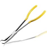 LEONTOOL 11 Inches Long Reach Hose Grip Pliers Ring Nose Pliers Circle Pliers O-Shape Clamp Long ...