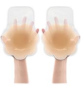 Breast Lift Pasties Nipple Cover: 5.1inch Silicone Strapless Sticky Bra for Women Reusable