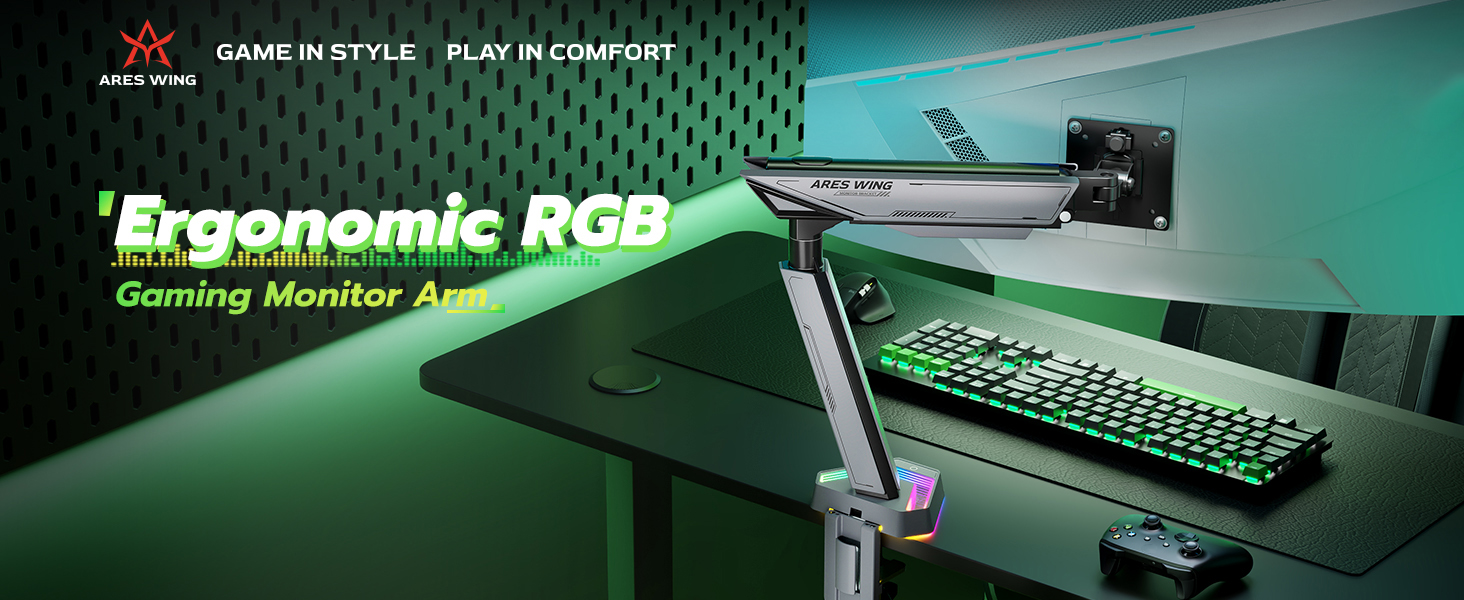 single monitor arm