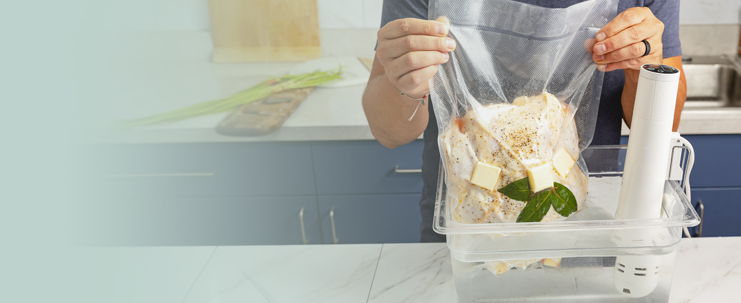vacuum sealer bags for food seal vaccum bag rolls storage small freezer large sealing sealers
