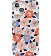 Casely iPhone 15 Case | Field of Flowers | Pastel Floral | Classic Ultra Slim Design | Compatible...
