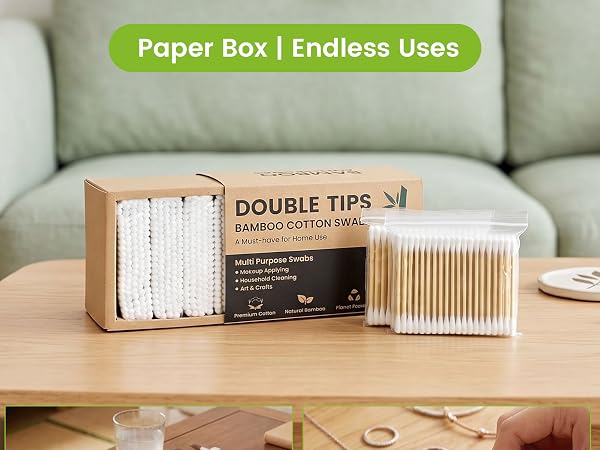 600PCS Cotton Swabs