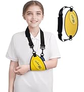 Adjustable Kids Arm Sling - Breathable & Comfortable Shoulder Brace for Wrist/Elbow/Shoulder Inju...