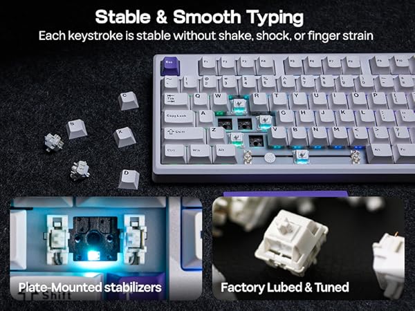 Galaxy100 wireless gaming keyboard