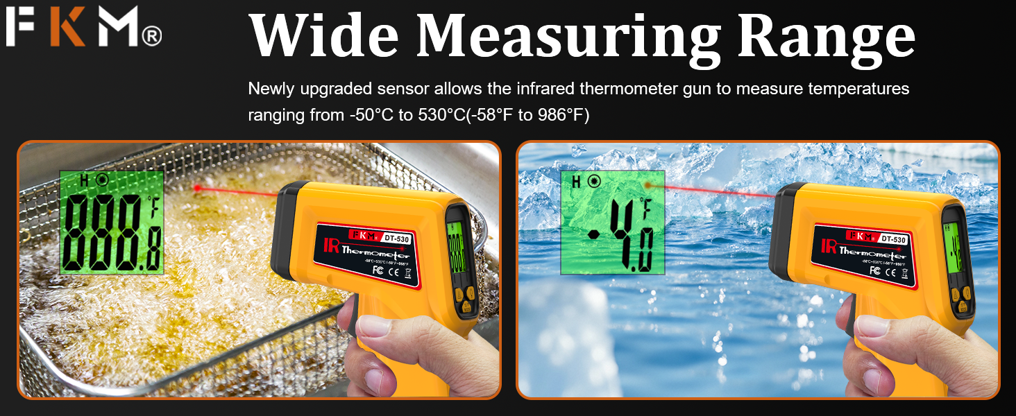 laser cooking thermometer gun