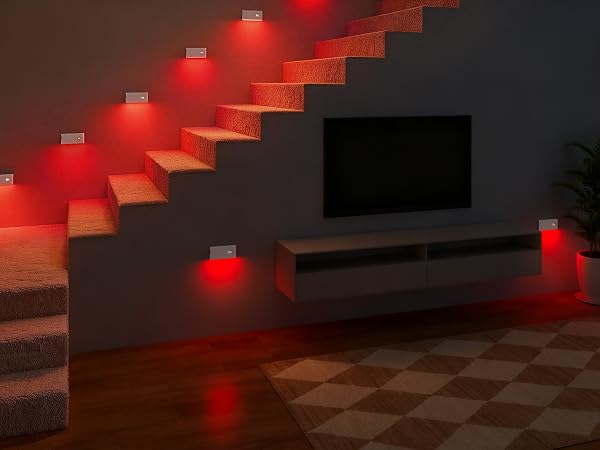 rechargeable stair lights indoor
