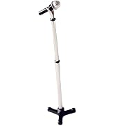 1/12 Scale Dollhouse Miniature Metal Microphone Stand, Adjustable Studio Recording Equipment for ...
