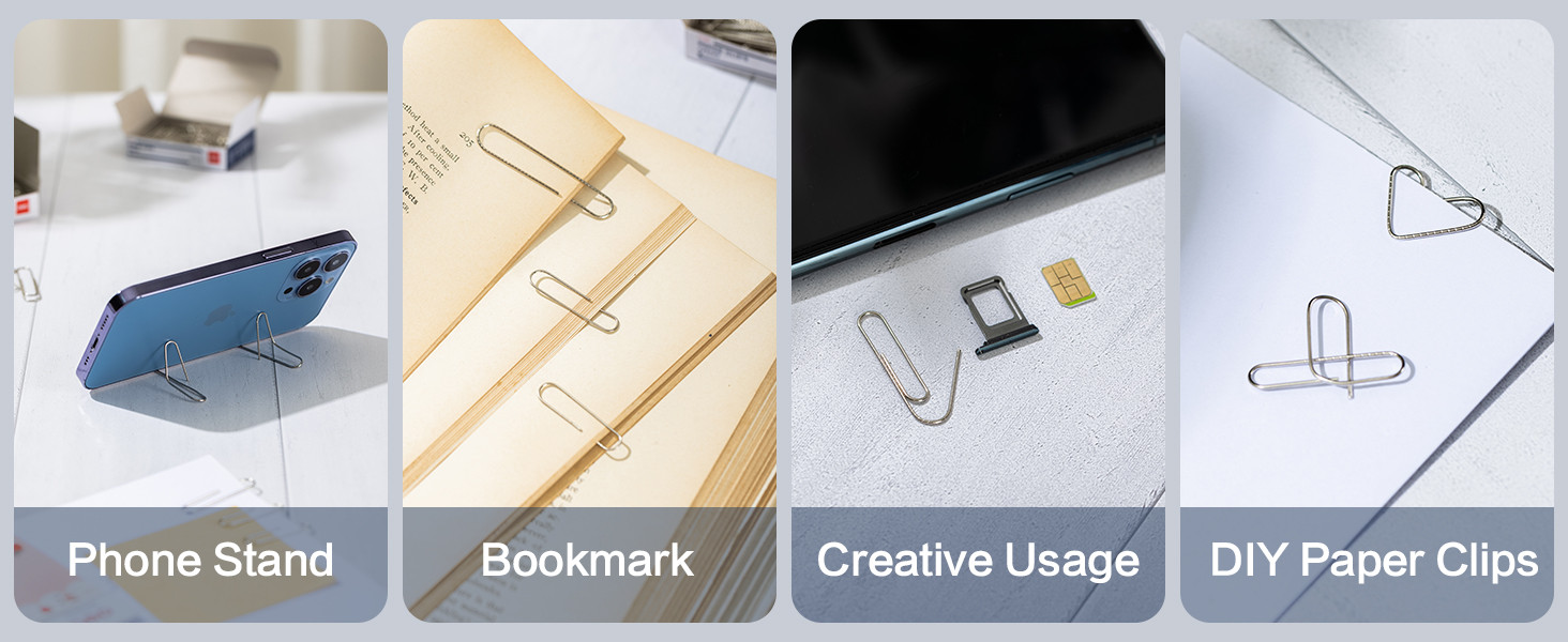 Jumbo Nonskid Paper Clips