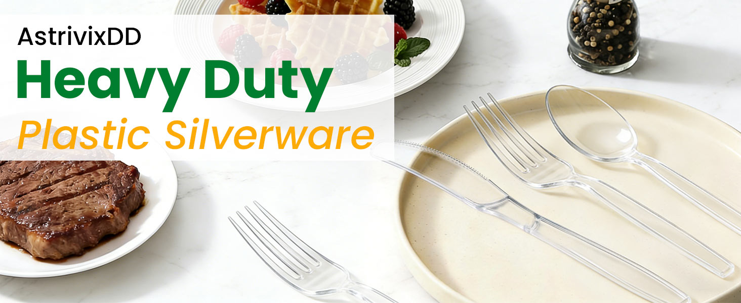 plastic silverware