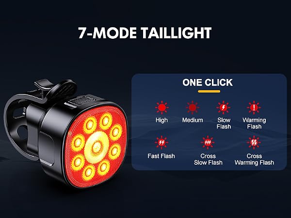 bike lights rechargeable bike lights front and back bike headlight and tail light set