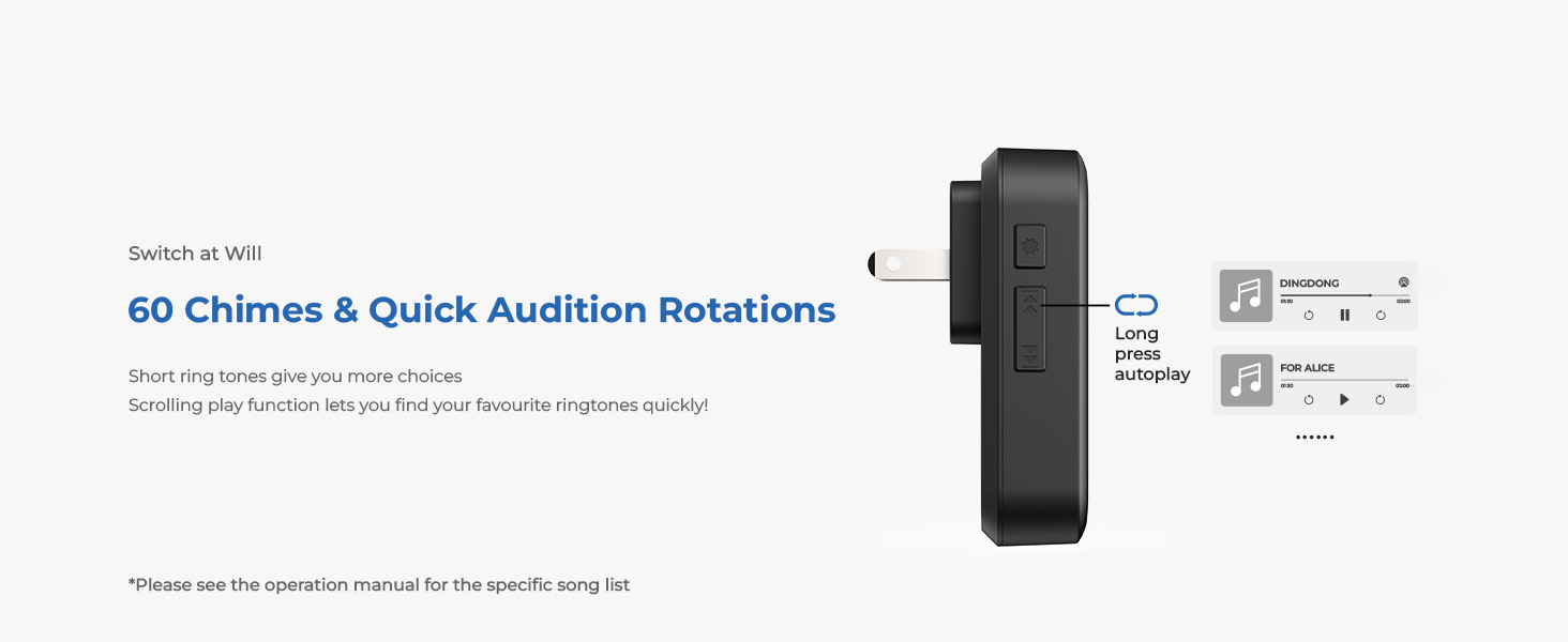 timbres para casas inalambricos