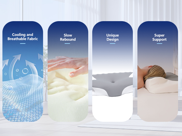 cervical neck pillow side sleeper