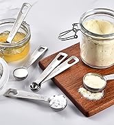 Measuring Spoons: U-Taste 18/8 Stainless Steel Measuring Spoons Set of 9 Piece: 1/16 tsp, 1/8 tsp...