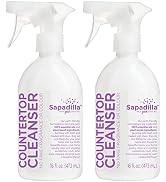 Sapadilla Multi-Surface Countertop Spray - Sweet Lavender + Lime - Made with 100% Pure Essential ...