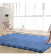 Baby Play Mat Nursery Rug - 6’7” X 6’7” Memory Foam Area Rug Soft Padded Carpet - 1" Thick Playma...