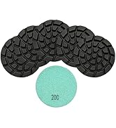 Diamond Concrete Polishing Pads - BRSCHNITT 6pcs 4 inch Grit#200 Resin Bond Renew Pads Beton Floo...