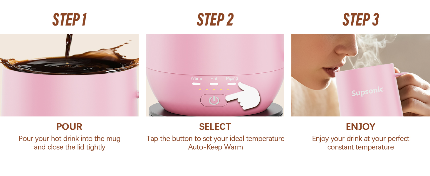 Self Heating Coffee Mug