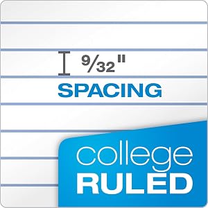 Oxford Filler Paper College Ruled 500 Sheets