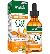 Turmeric Oil – Dark Spot Facial Serum for Face & Body – Natural Skin Brightening Serum & Hyperpig...
