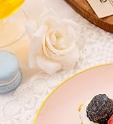 Pink Gold Cake Plates