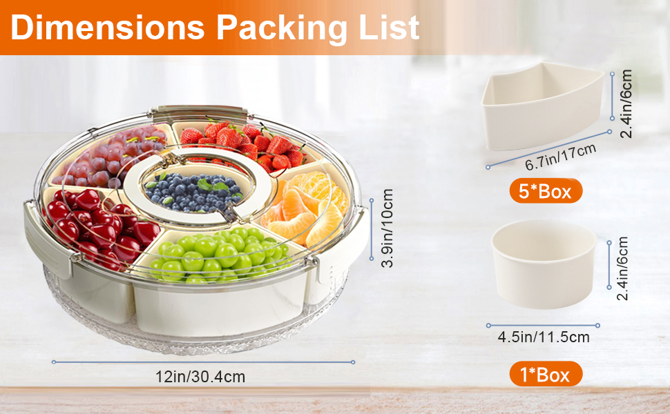 snack box container