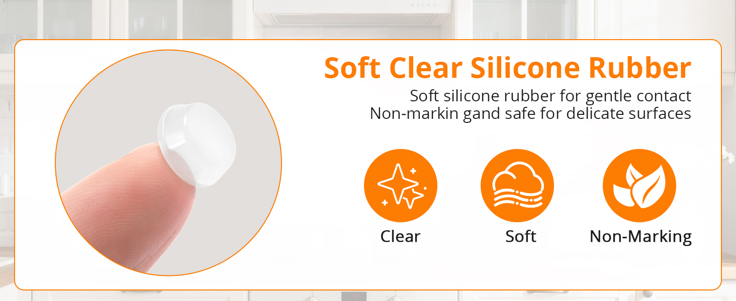 dampers protect inside closure with knob accessories shock nonslip stickies putty bumpons cupboards