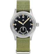 TACTICAL FROG Militado D12 Military Watches VD78 Quartz C3 Super Luminous Bubble Glass Aviation W...