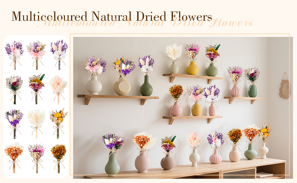 Charming Dried Flowers Bouquet