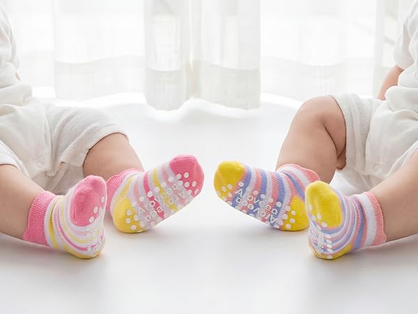 striped socks
