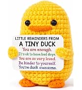MBL Back to School Gifts for Students - Positive Gifts for Women | Crochet Duck First Day of Scho...