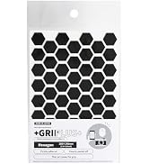 Non Slip Grip Stickers GRIPLUS Hexagon (Black, 100×148mm(3.9×5.8"))