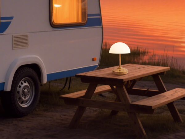 mushroom lamp