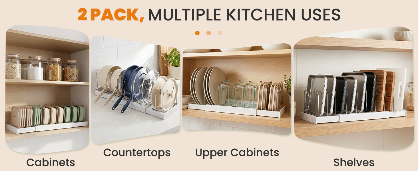 pan organizers and storage