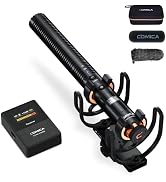 COMICA VM30 Shotgun Microphone, with Wireless Modes, USB C Digital Output, 75/150Hz, Super-Cardio...