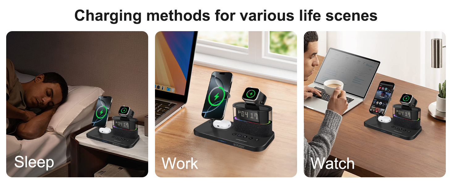 3-in-1 Wireless Charger