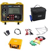 ETCR3100C Digital Earth Resistance Tester Ground Resistance Meter Soil Resistivity Tester Earth V...