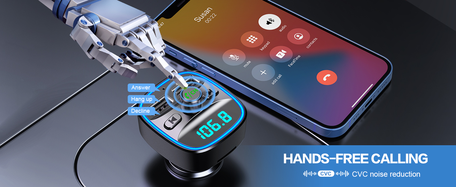 Hands-free calling