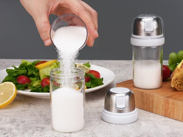 glass salt shaker