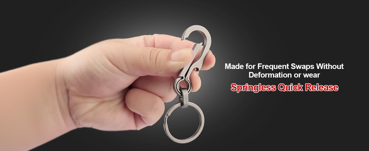 titanium key chain
