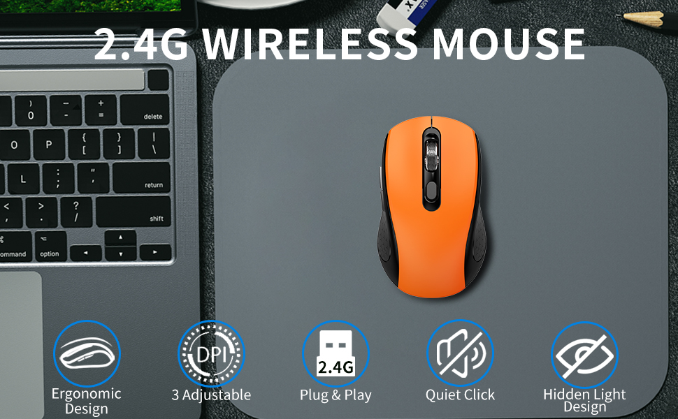 M268 2.4Ghz wireless mouse