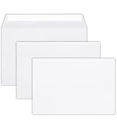 6x9 Booklet Envelopes - 250 pack - Mailing Envelopes Self Seal - White Letter Envelopes with Peel...