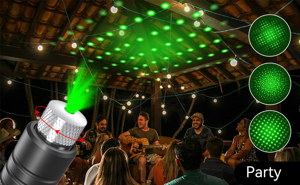 Green Light Flashlight