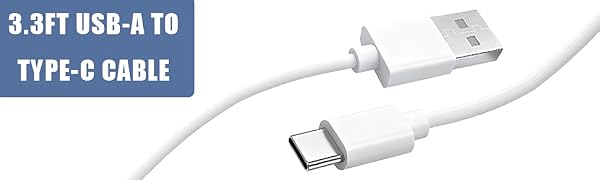 3FT USB A TO USB C CABLE