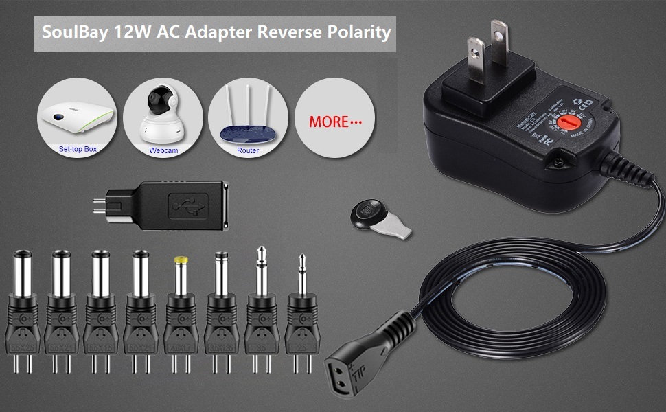 ac adapter universal ac dc adaptor power supply transformer class 2 charger 12V 9V 3V 5V 6V 7.5V 4.5