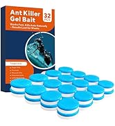 32 PCS Ant Killer Gel Bait Stations, Extra Strengthen Ant Bait Traps, Long-Lasting Effective Pest...